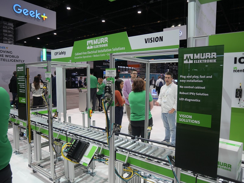 Controller, safety, vision, and connectivity equipment from Murrelektronik.