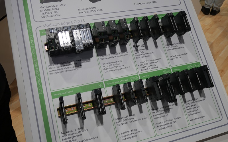 The new line of Modicon edge I/O devices.