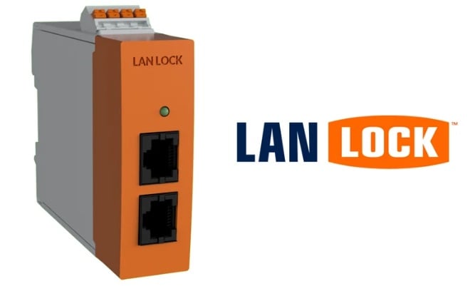 Figure 3. An Ethernet isolating device for customer-controlled VPN access.