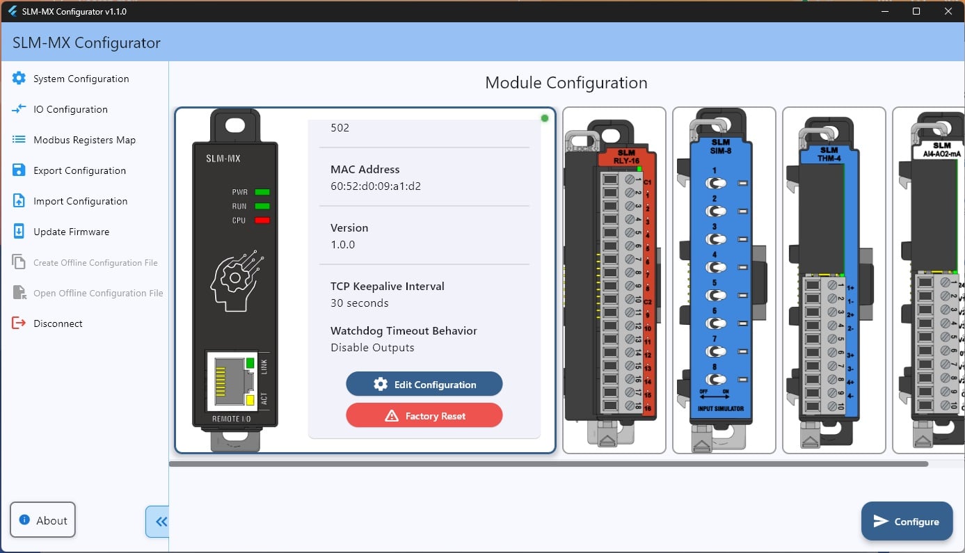  Figure 3. Identifying the SLM-MX.