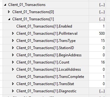  Figure 9. Transaction for writing to outputs.