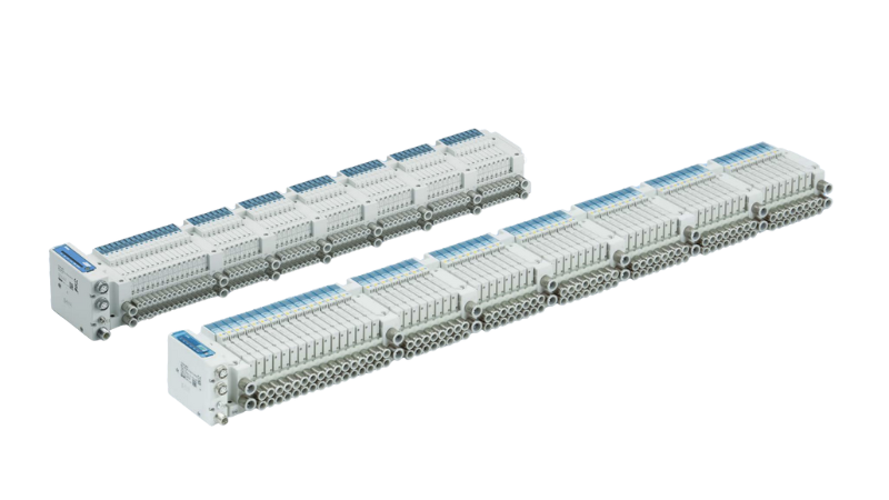 SMC’s new JSY1000-L five-port solenoid valve is 10% shorter than the JSY3000-L