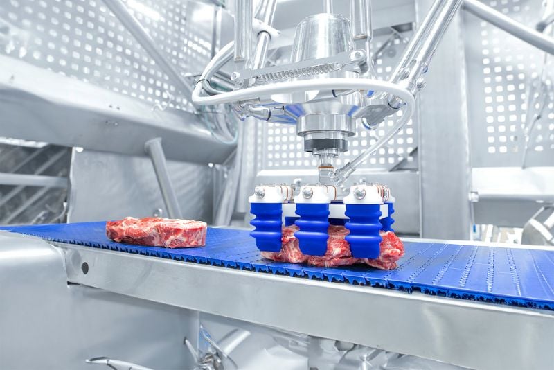 The mGrip finger gripper is designed to meet the highest standards in hygiene.