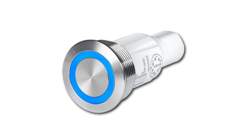 The MSM II switch with M12 connector is housed in stainless steel and is shock- and vibration-resistant