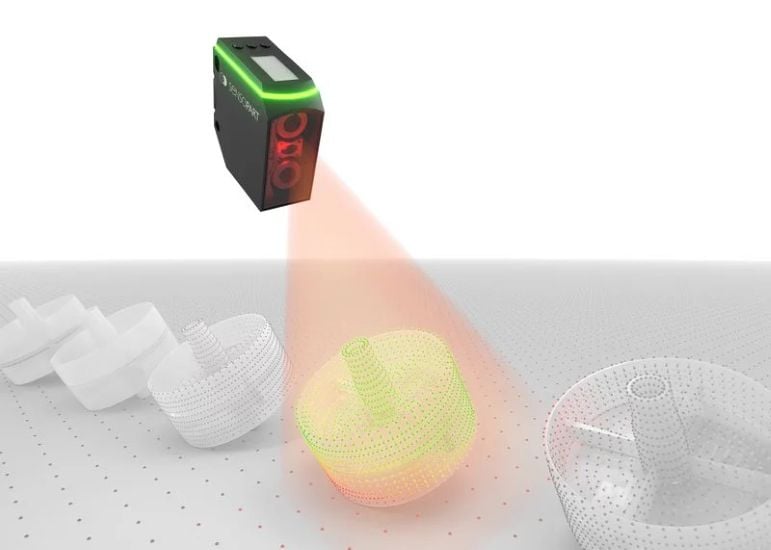 Sensopart’s new DTECT 3D Object sensor delivers 3D object detection in a compact housing