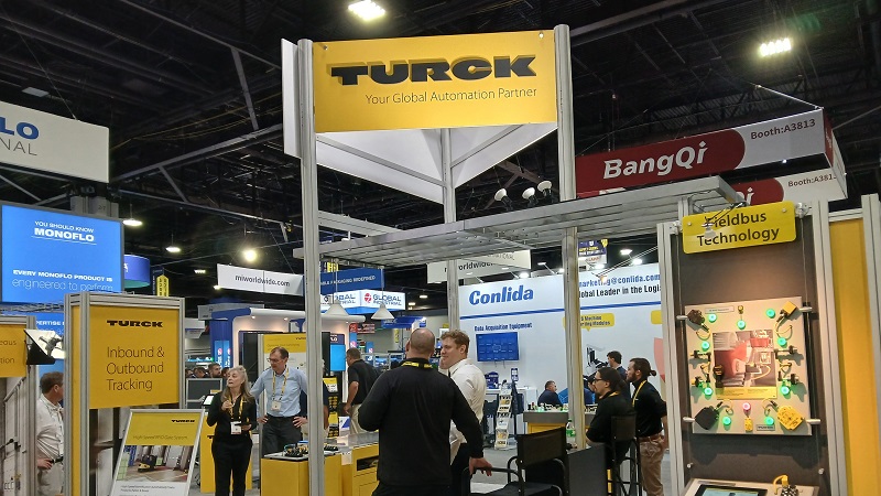 Turck presented motion, communication, and inventory tracking solutions at MODEX 2026.