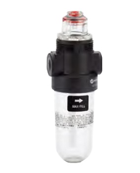 A lubricator used to provide oil for pneumatic systems