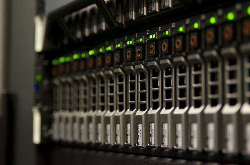  Figure 4. An industrial server with multiple drive slots that could be used to run a virtual PLC.