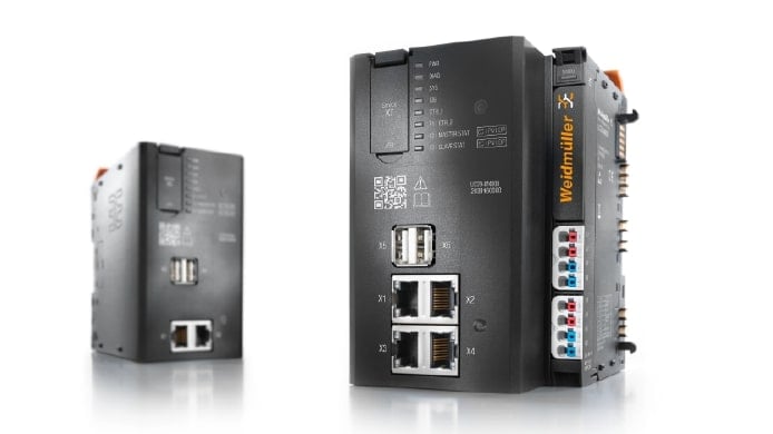 Weidmuller’s PAC controllers run the u-OS software for processing data locally