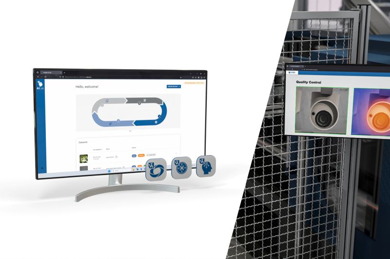 Wenglor’s AI Lab enables cloud-based AI model training for image processing applications like quality control