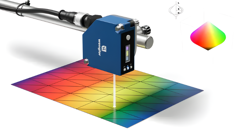 Wenglor's P1PF color sensor can detect up to eight colors