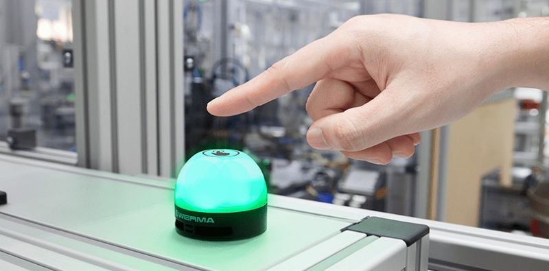 Touch capabilities allow operators to signal a control system through a simple hand touch