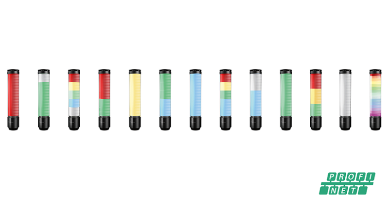 Werma’s eSIGN LED signal tower series now includes a PROFINET version
