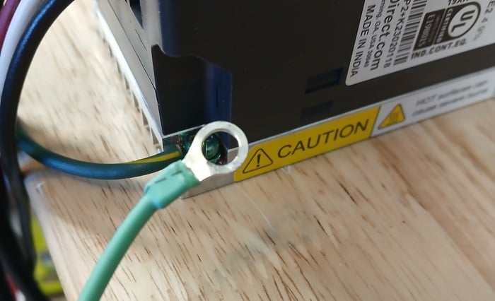 Figure 4. A closed eyelet terminal.