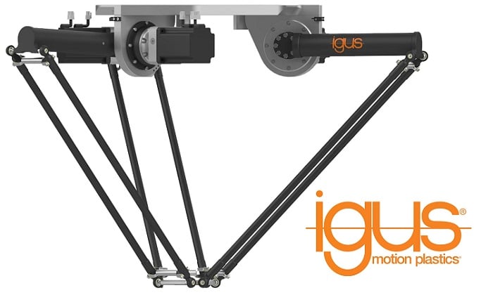 The new DR1000 4-axis delta robot from igus.