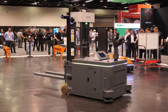 Autonomous forklift from OTTO Motors (by Rockwell).